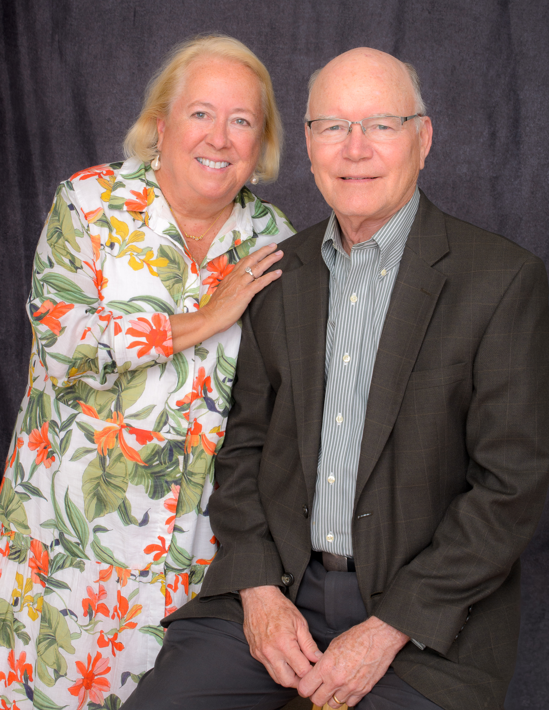 Two NC Arts in Action honorees photographed together